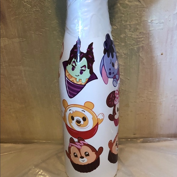 Disney Munchling Water Bottle & Cinnamon Mickey Topper NWOT - Picture 9 of 14